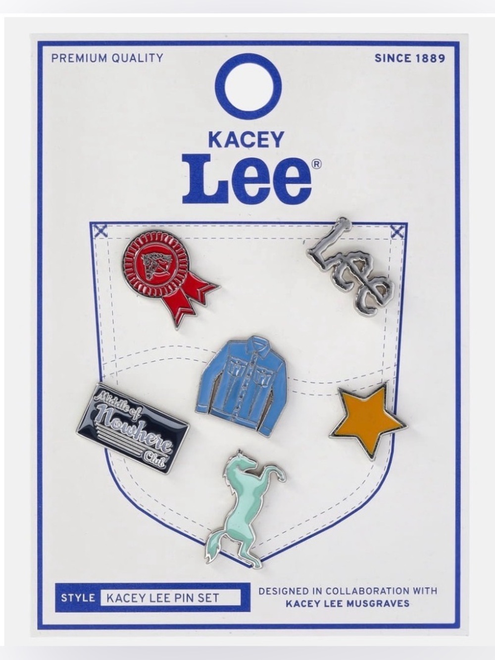 Kacey Lee Women’s Horse Pin Set, 6-Piece